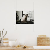Ode zum Hund Poster (Küche)