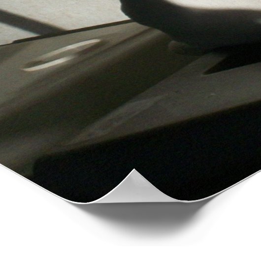 Ode zum Hund Poster (Ecke)