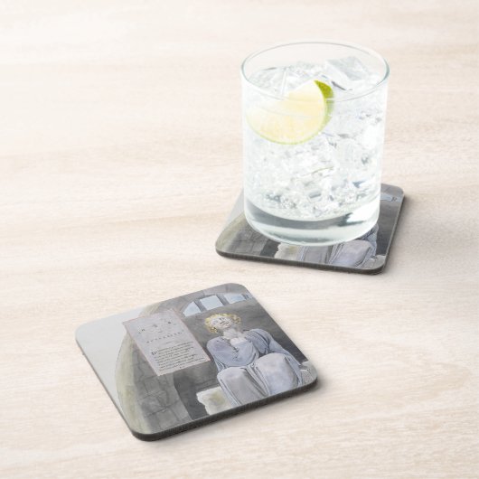 Ode zum Missgeschick, entwerfen 37 'von den Getränkeuntersetzer (Rechte Seite)