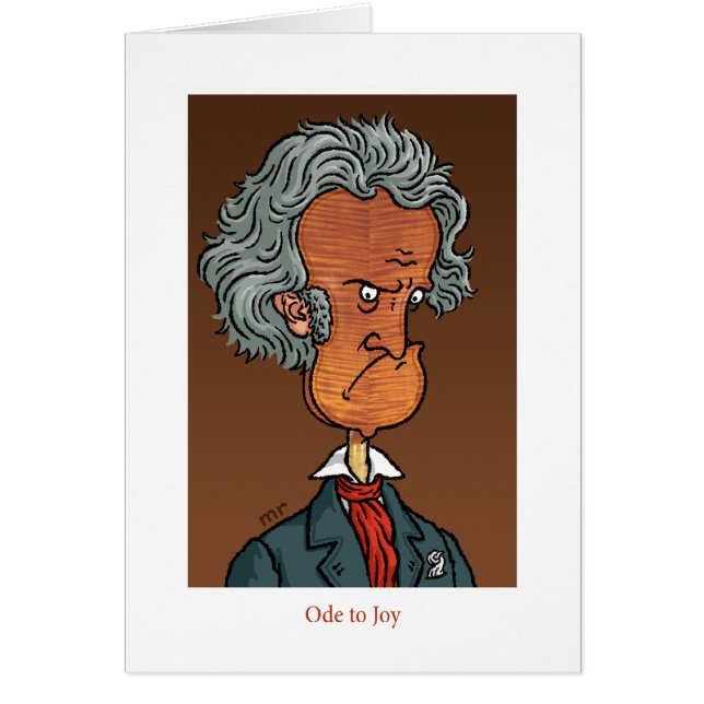 Ode zur Freude-Karte (Vorne)
