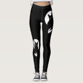 Ode zur Liebe Cat Leggings von Adiela Akoo (Vorderseite)