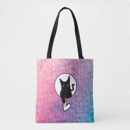 Ode zur Liebe Cat Tasche von Adiela Akoo