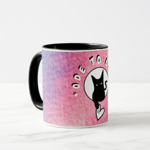 Ode zur Liebe Cat Tasse von Adiela Akoo
