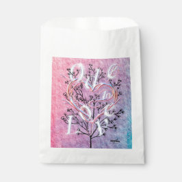 Ode zur Liebe Gefallen von Adiela Akoo entworfene Geschenktütchen