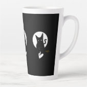 Ode zur Liebe Katze Latte Tasse von Poet Adiela Ak (Rechts)