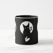 Ode zur Liebe Katzenjammer Tasse von Poet Adiela A (Zentrum)