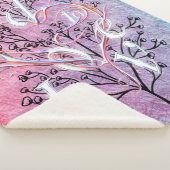 Ode zur Liebe Sherpa Blanket von Adiela Akoo Sherpadecke (3/4)