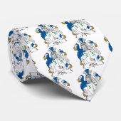 O'Dea oder TagesFamilienwappen Krawatte (Gerollt)