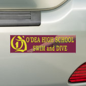 O'Dea Swim und Tauchen-Autoaufkleber 1 Autoaufkleber (Auf Auto)