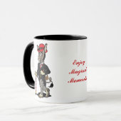 Odees magische Momente | Qwiznibet Square Junction Tasse (Vorderseite Links)