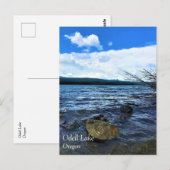Odell Lake, OR Postkarte (Vorne/Hinten)