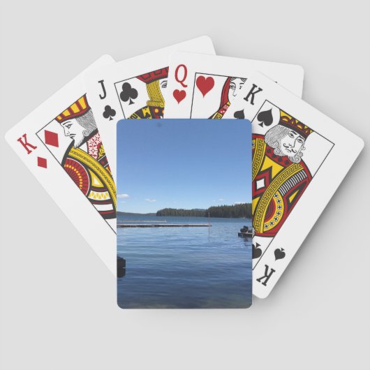 Odell Lake, OR Spielkarten (Rückseite)