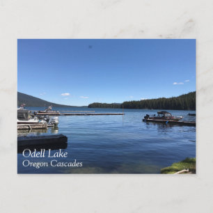 Odell Lake, Oregon Postkarte