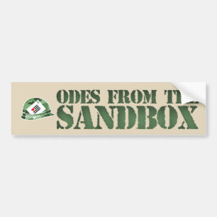 Oden vom Sandbox-Autoaufkleber Autoaufkleber