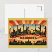 Odense Dänemark Literarisch Postkarte (Vorne/Hinten)