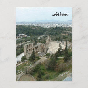 Odeon of Herodes Postkarte