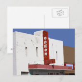 Odeon Theater, Tucumcari, New Mexico Postkarte (Vorne/Hinten)