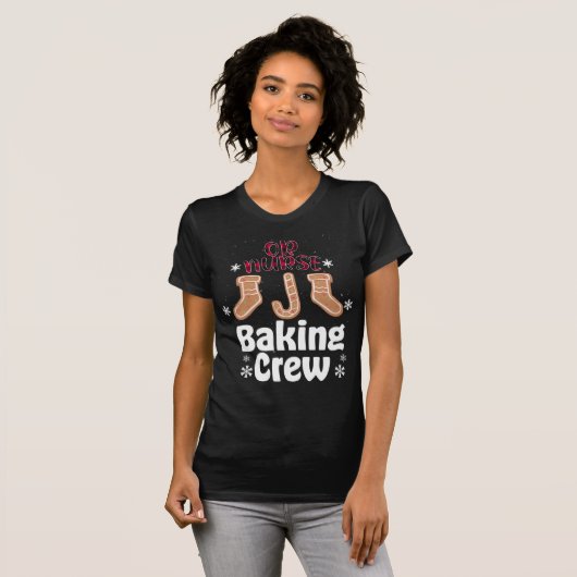 ODER Backfamilie Nurge Backen Crew passend Weihnac T-Shirt (Vorne ganz)