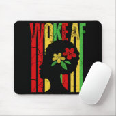 Oder Black History #Blackwiderstand Geweckt Af-T-S Mousepad (Mit Mouse)