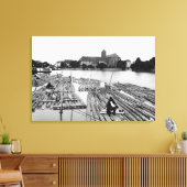 Oder Breslau Polen, c.1910 Leinwanddruck (Insitu (Wohnzimmer))