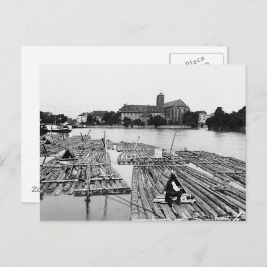 Oder Breslau Polen, c.1910 Postkarte (Vorne/Hinten)