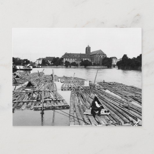 Oder Breslau Polen, c.1910 Postkarte (Vorderseite)