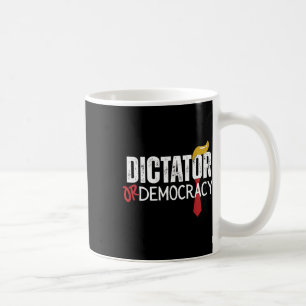 Oder die Demokratie, der lustige Trump-Haargummi Kaffeetasse