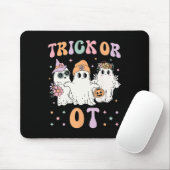 Oder ein Arbeitstherapeut Halloween Gho Mousepad (Mit Mouse)