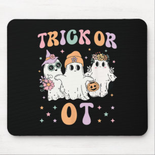 Oder ein Arbeitstherapeut Halloween Gho Mousepad