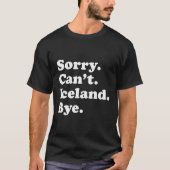 oder Island T-Shirt (Vorderseite)