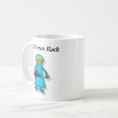 ODER Krankenschwester-Felsen Kaffeetasse (Vorderseite Links)