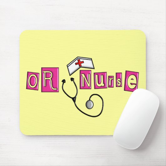 ODER Krankenschwester-Geschenke Mousepad (Mit Mouse)