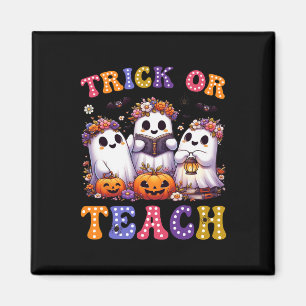 Oder lehrt Halloween Ghost Pumpkin Spooky Teacher Magnet
