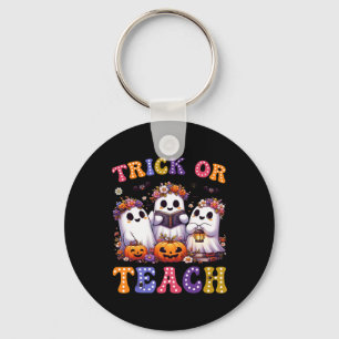 Oder lehrt Halloween Ghost Pumpkin Spooky Teacher  Schlüsselanhänger
