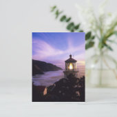 ODER, Oregon-Küste, Heceta Head Leuchtturm, auf Postkarte (Stehend Vorderseite)