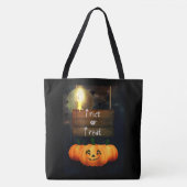 oder Treat Pumpkins Tasche (Vorderseite)