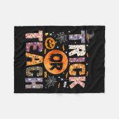 Oder unterrichten lustige Lehrer Halloween-Geist Fleecedecke (Vorderseite (Horizontal))