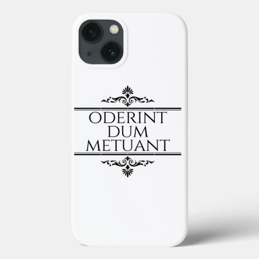 Oderint Dum Metuant Case-Mate iPhone Hülle (Rückseite)