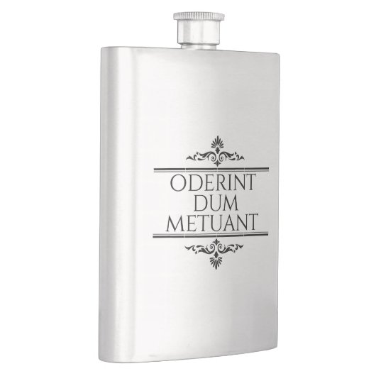 Oderint Dum Metuant Flachmann (Rechts)