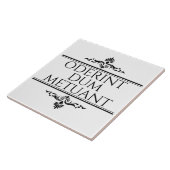 Oderint Dum Metuant Fliese (Seite)