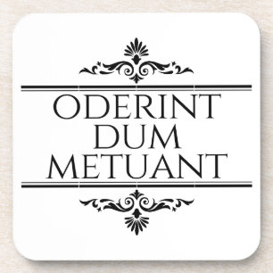 Oderint Dum Metuant Getränkeuntersetzer