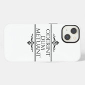 Oderint Dum Metuant iPhone Hülle (Rückseite (Horizontal))
