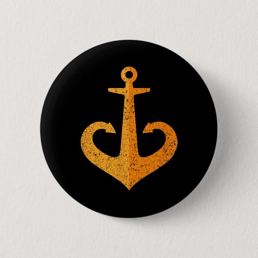 Odesa Odessa Anker Emblem Symbol Ukraine Ukr  Button (Vorderseite)