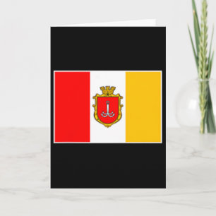 Odesa Odessa Stadtflagge Ukraine Schwarzes Meer  Karte
