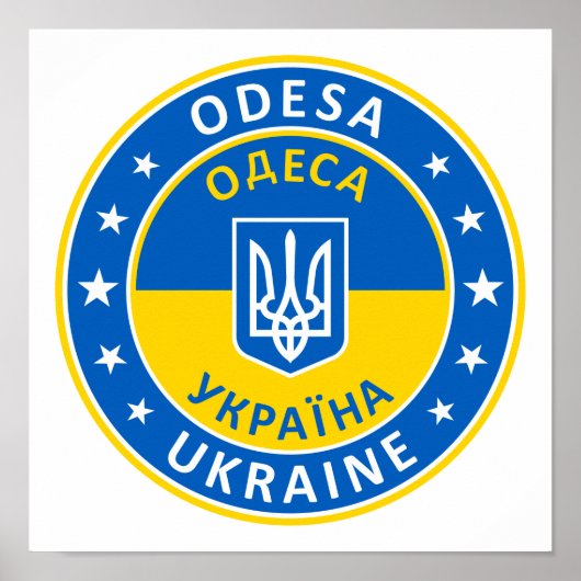 Odesa Ukraine Poster (Vorne)