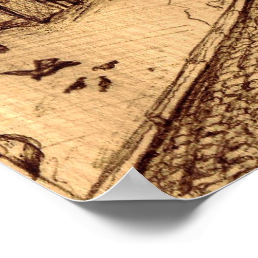 Odessa City Art Poster (Ecke)