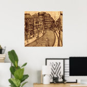 Odessa City Art Poster (Heimbüro)