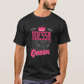 Odessa Junkin Queen Thrifter Funny Garage Sales Pi T-Shirt (Vorderseite)