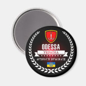 Odessa Magnet (Vorderseite/Rückseite)