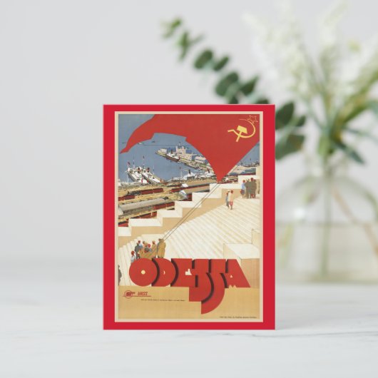 Odessa, Odesa, Ukraine Vintage Travel Postkarte (Stehend Vorderseite)